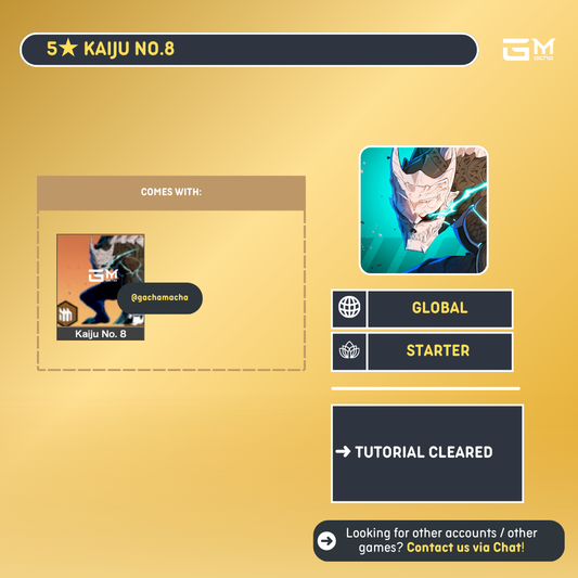 Global | Kaiju No 8 Starter | Kaiju No 8 | GL-KJ8-KJ01