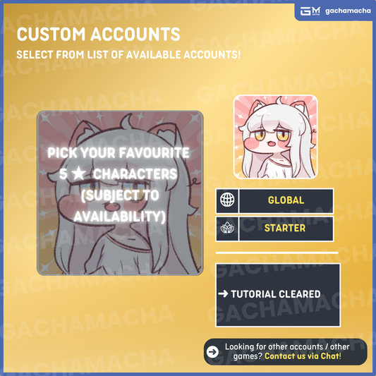 Global | Trickcal: Chibi Go Starter | Chat to Place Order | GL-TC-CATALOG