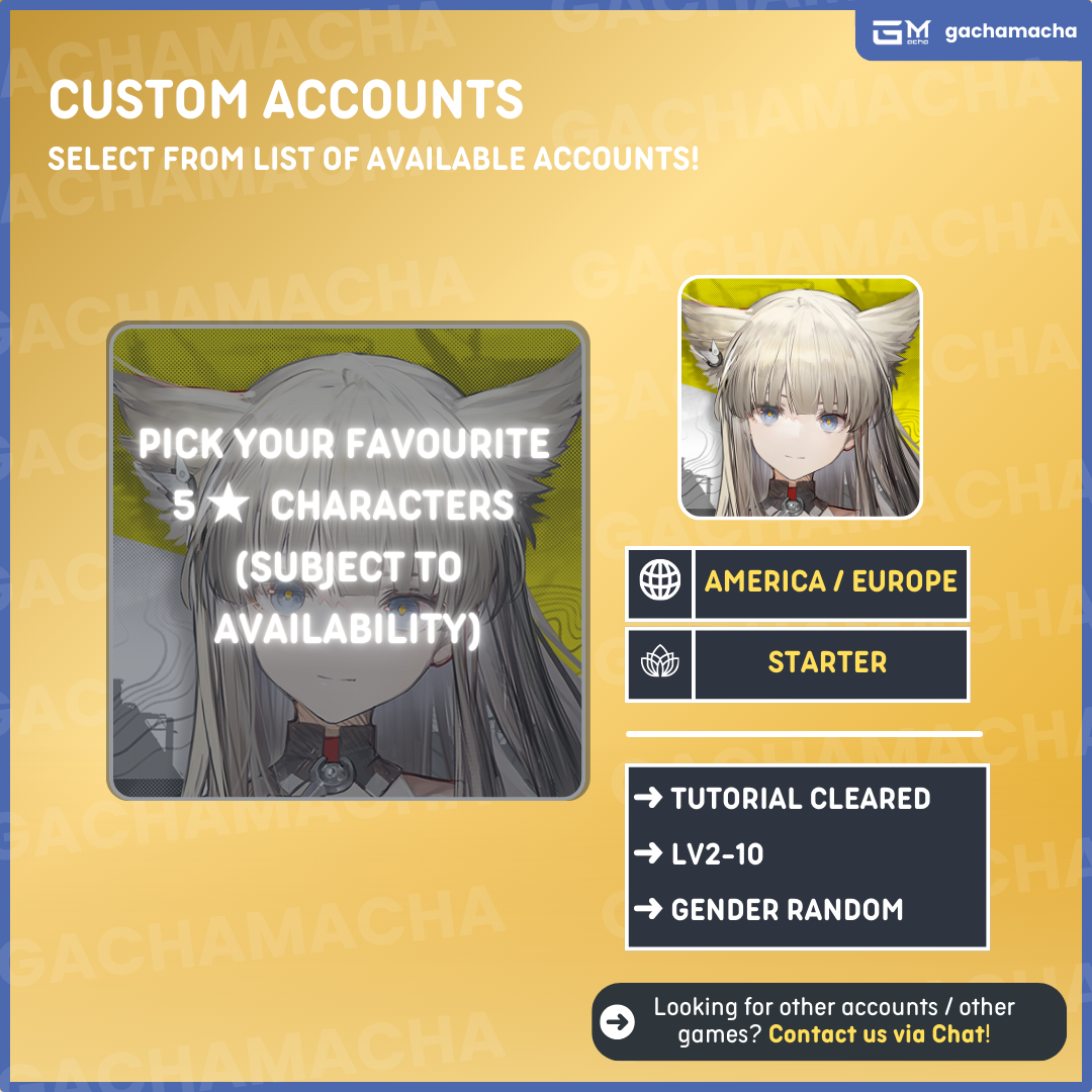 America | Arknight Endfield Starter | Chat to Place Order | NA-AKE-CATALOG