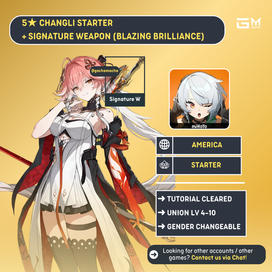 America | Wuthering Waves Starter | Changli + Changli SigW | NA-WW-CL01