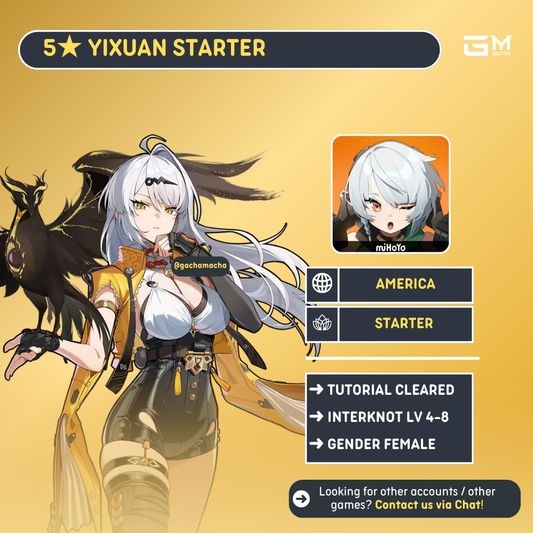 America | Zenless Zone Zero Starter | Yi Xuan | NA-ZZZ-YX01
