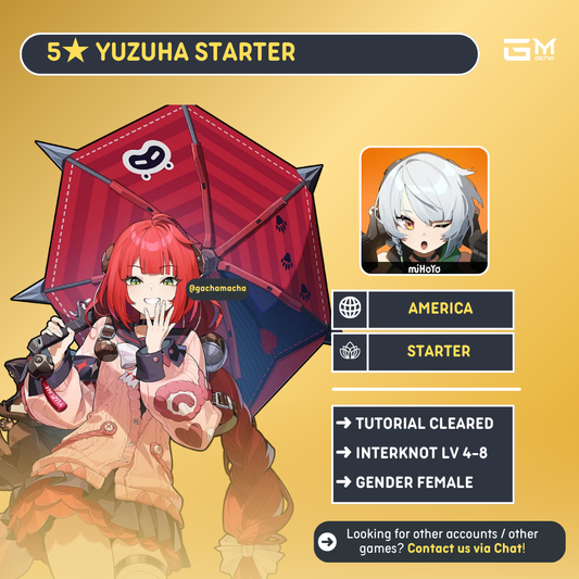 America | Zenless Zone Zero Starter | Yuzuha | NA-ZZZ-YZ01