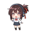 Operating hours sticker icon